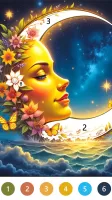 Fairytale Color by number game