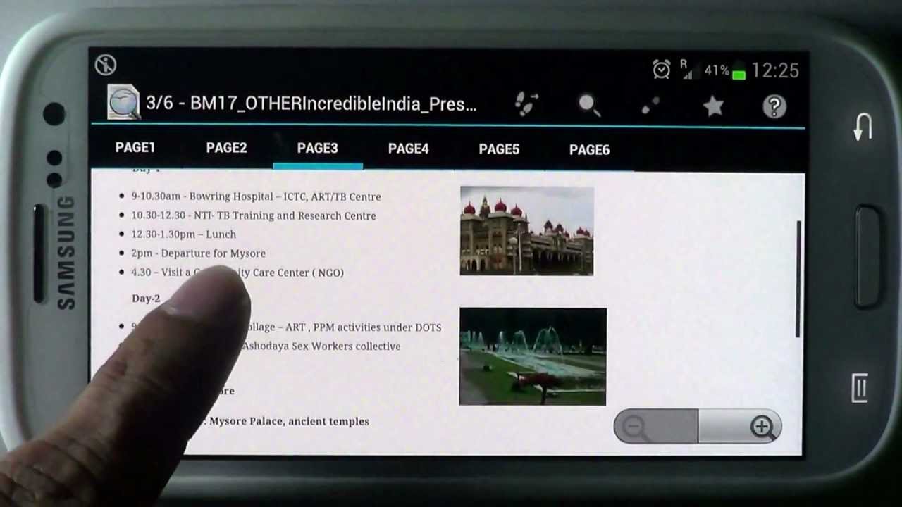 Mobile Document Viewer