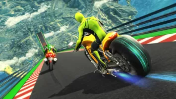 Super Hero Bike: Racing Game