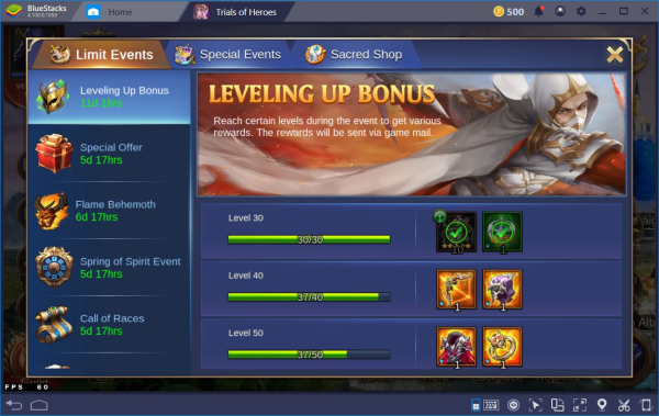 Trials of Heroes: Idle RPG