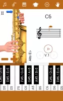 3D Saxophone Fingering Chart