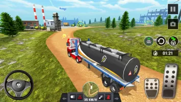 Oil Truck Games: Driving Games