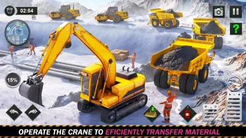 Snow Offroad Construction Game