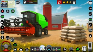Indian Farming Tractor Game 3D