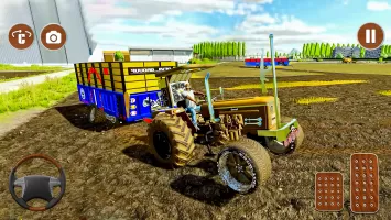 Cargo Tractor Driving Game 3d