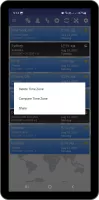 World Clock Time Zones Widget