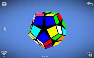 Magic Cube Rubik Puzzle 3D