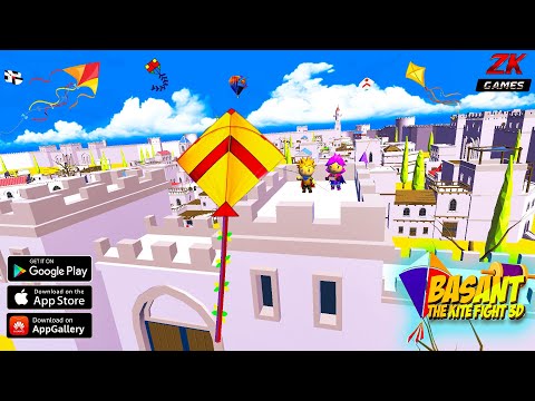 Basant The Kite Fight 3D Game Animated short film | Animation short film | kite flying | Patang