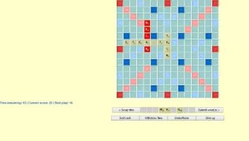 Letter Tile Solitaire