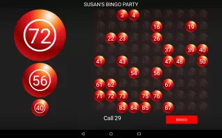 Bingo Caller Machine
