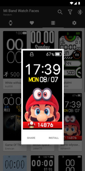 Mi Band 4 WatchFaces