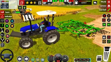 US Farming Tractor Games 3d