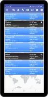 World Clock Time Zones Widget