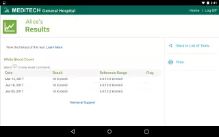 MEDITECH MHealth