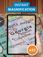 Magnifier Plus with Flashlight
