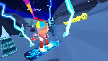 Skiing Fred