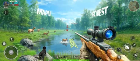 Deer Hunt Gun Games Offline