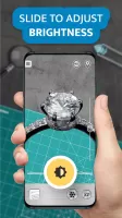 Magnifier Plus with Flashlight