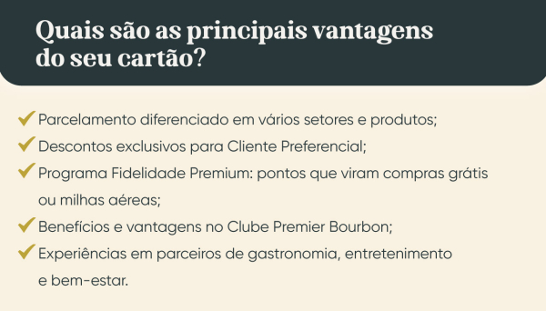 Cartões Zaffari Bourbon Cestto