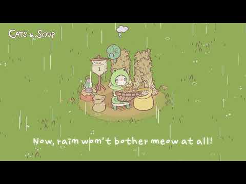 Cats & Soup : Take this Frog Raincoat with you!