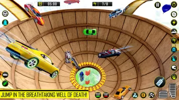 Well of Death Car Stunt Games