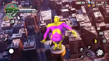 Super Rope Hero: Flying City