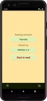 Bible Reading Schedule