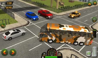 US Army Military Bus Driving