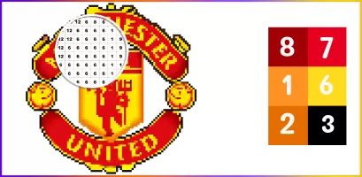 Football Pixel Art Coloring