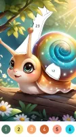 Fairytale Color by number game