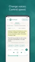 Text reader - text and voice