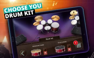 Drum Kit Music Games Simulator