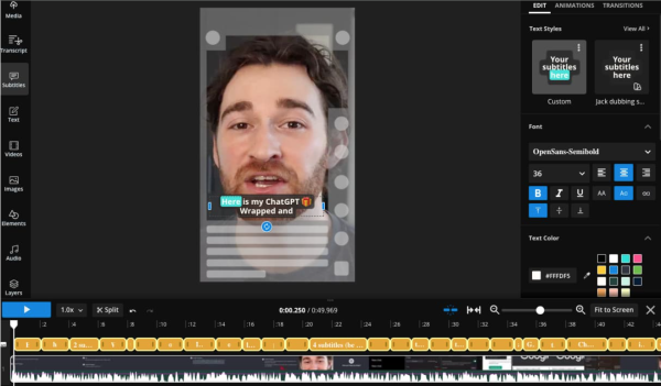 How to Automatically Add Captions to YouTube Shorts？