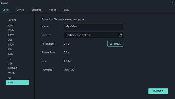 Video to MP3 Convert