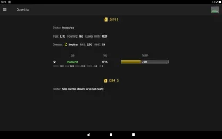 Cell Signal Monitor