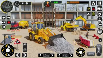 Excavator Construction Game