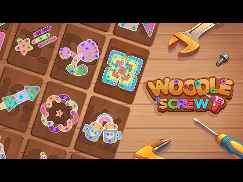 Woodle Screw Jam: Nuts & Bolts by Lifepulse #screw #puzzlegame