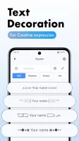 Stylish Text & Characters