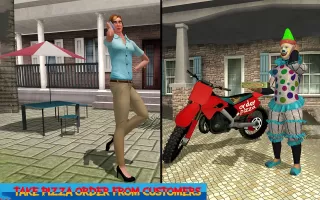 Pizza Boy Bike Delivery Game