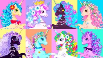 Unicorn Dress Up - Girls Games