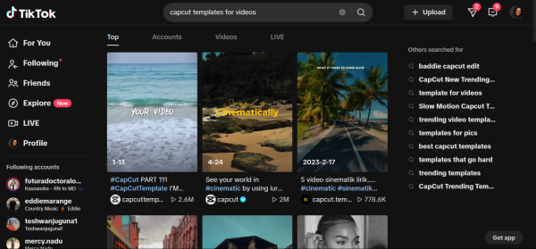 How to import TikTok videos to CapCut for editing?