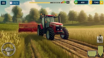 Farming Game: Tractor Driving