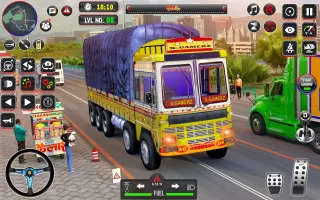 Indian Truck Drive Truck Games