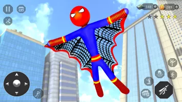 Stick Rope Hero Superhero Game