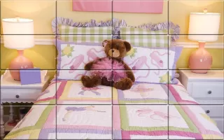 Tile Puzzle Girls Bedrooms