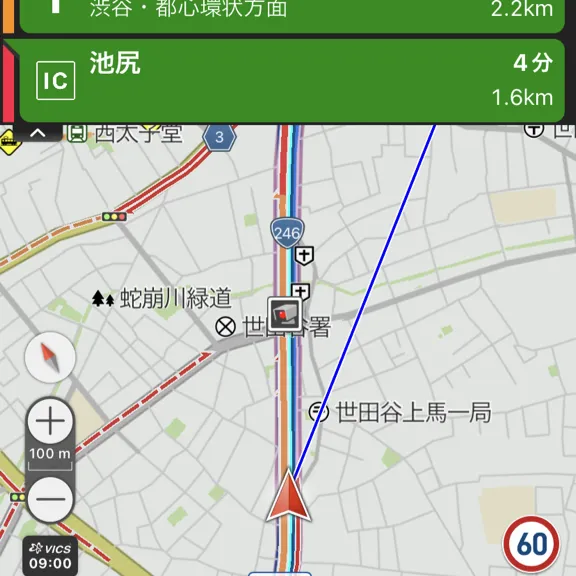 高性能カーナビ-ドライブサポーター (渋滞/駐車/高速料金)