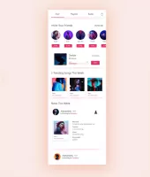 Social Music Player & Radio Pl