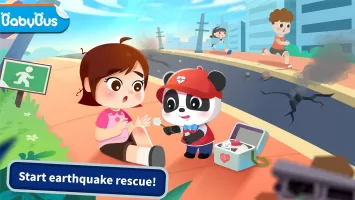 Baby Panda Earthquake Safety 4