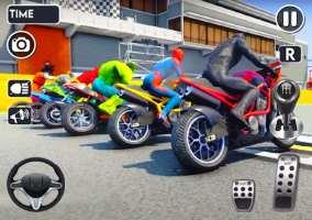 Spider Tricky Bike Stunts Race