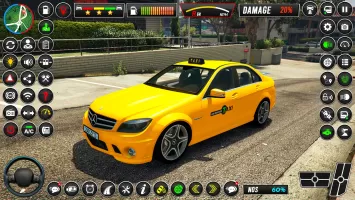 City Taxi Simulator Car Drive